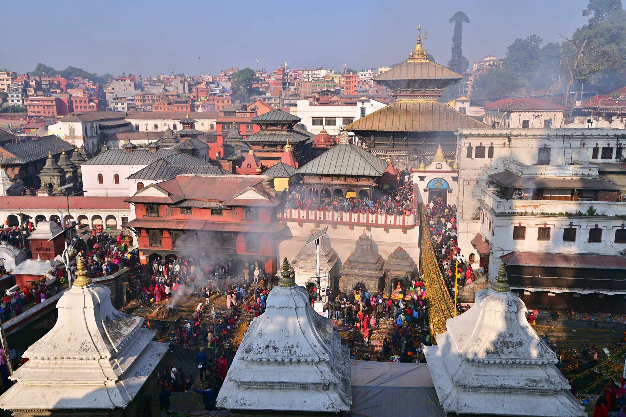 पशुपति क्षेत्रको जग्गा हडपेर बनाइएका संरचनाको खोजी